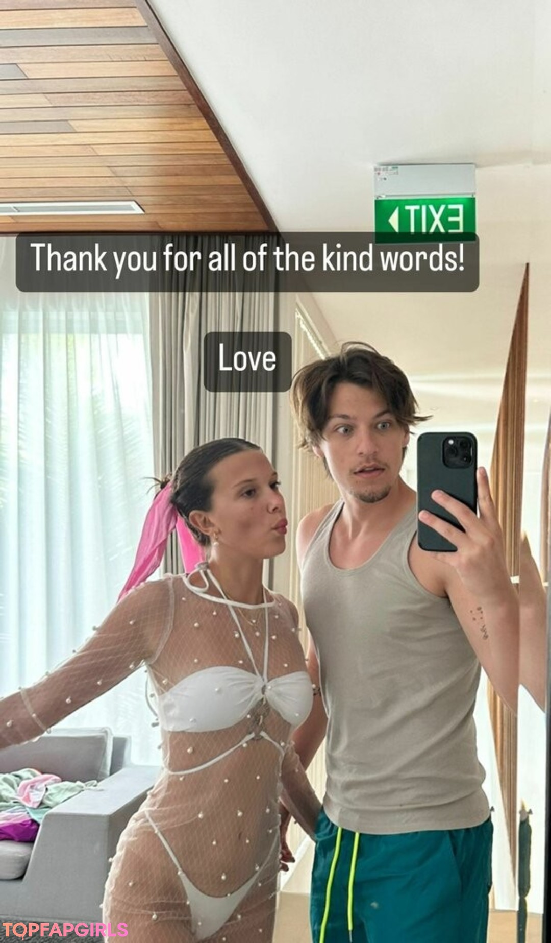 Photo nue de fuite OnlyFans de Millie Bobby Brown #1131