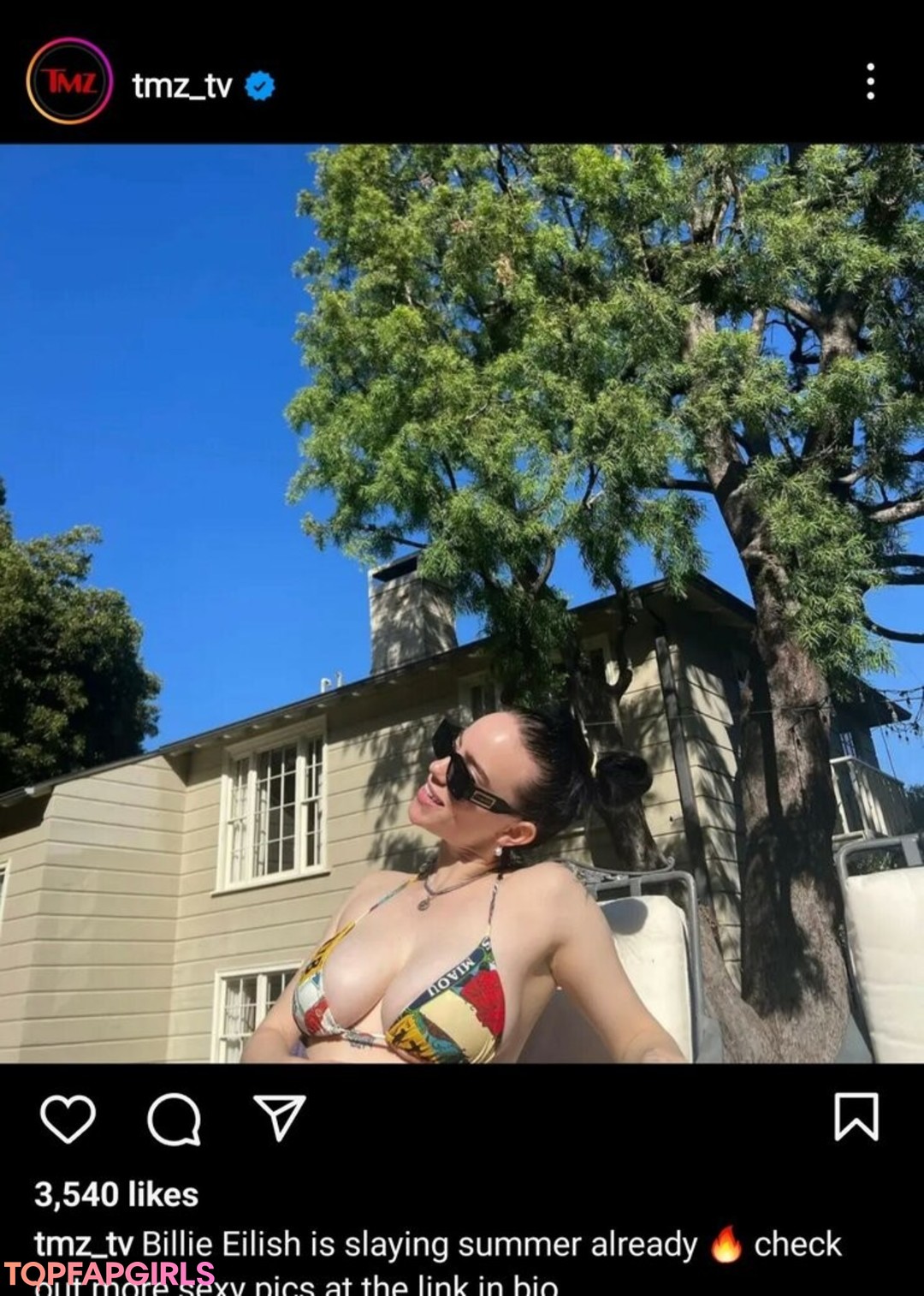 Photo nue de fuite OnlyFans de Billie Eilish #1236