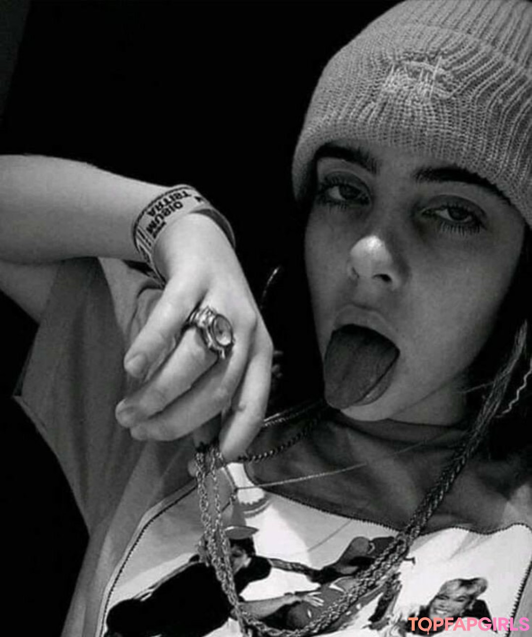 Photo nue de fuite OnlyFans de Billie Eilish #1449