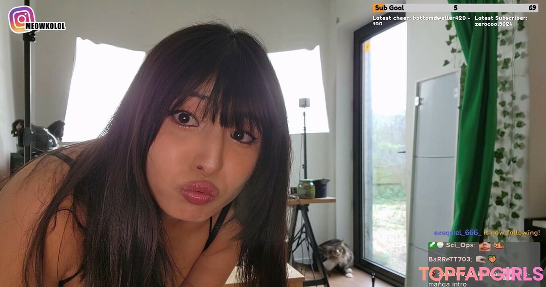 Photo nue de fuite OnlyFans de Meowko #1336