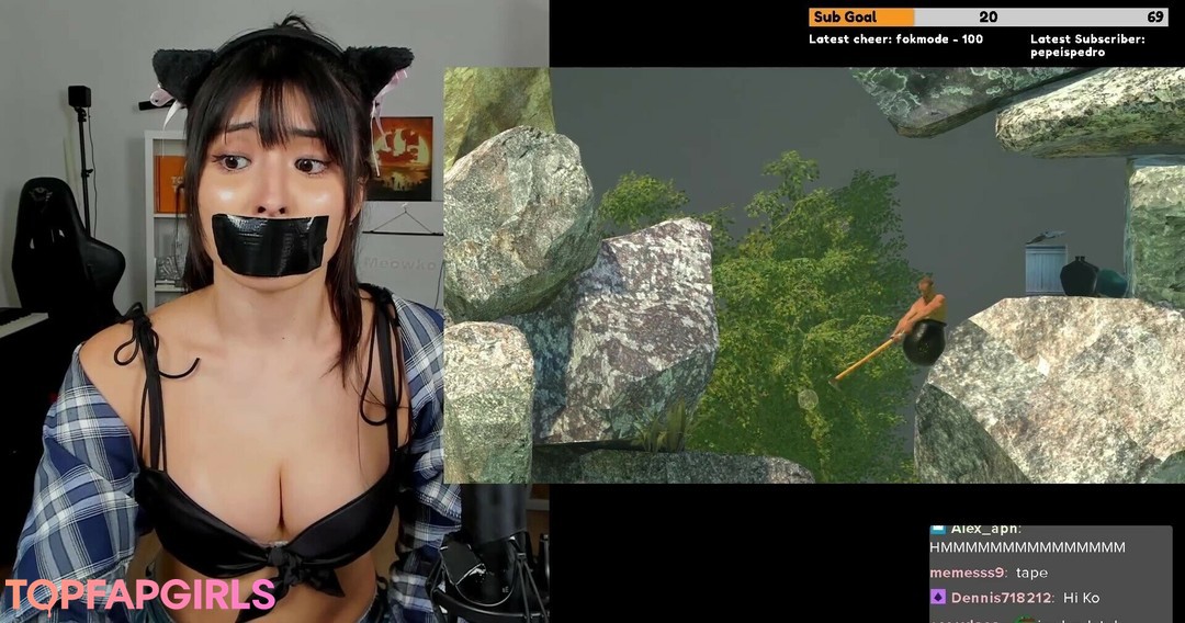 Photo nue de fuite OnlyFans de Meowko #1433