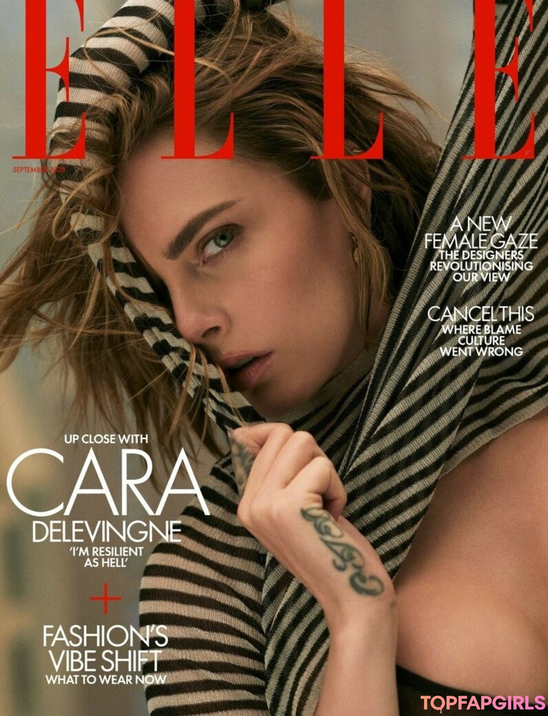 Photo nue de fuite OnlyFans de Cara Delevingne #1065