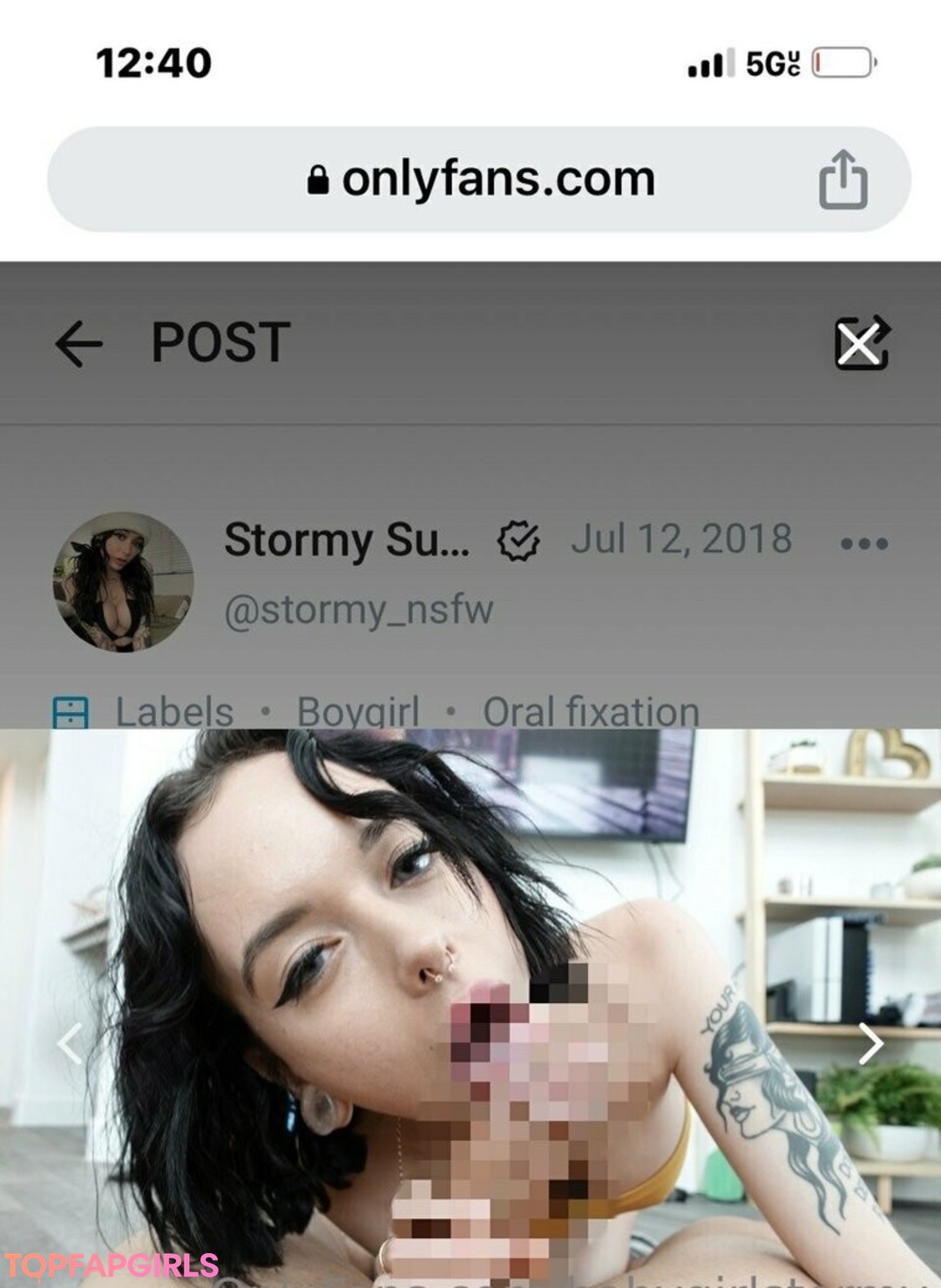 Photo nue de fuite OnlyFans de Babygirlstormy #111 Photo nue de fuite OnlyFans de Babygirlstormy #111