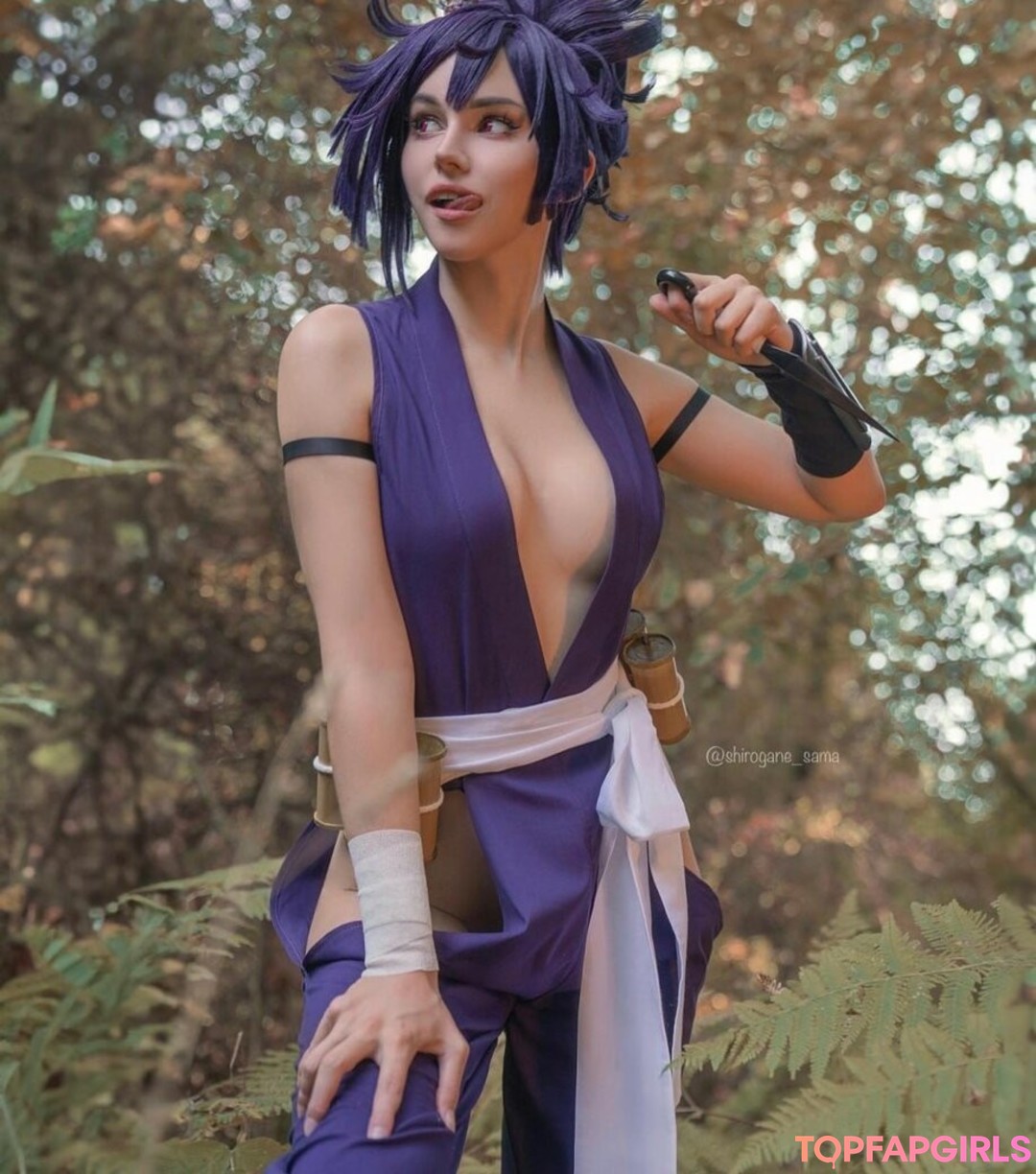 Photo nue de fuite OnlyFans de Shiroganesama #1077