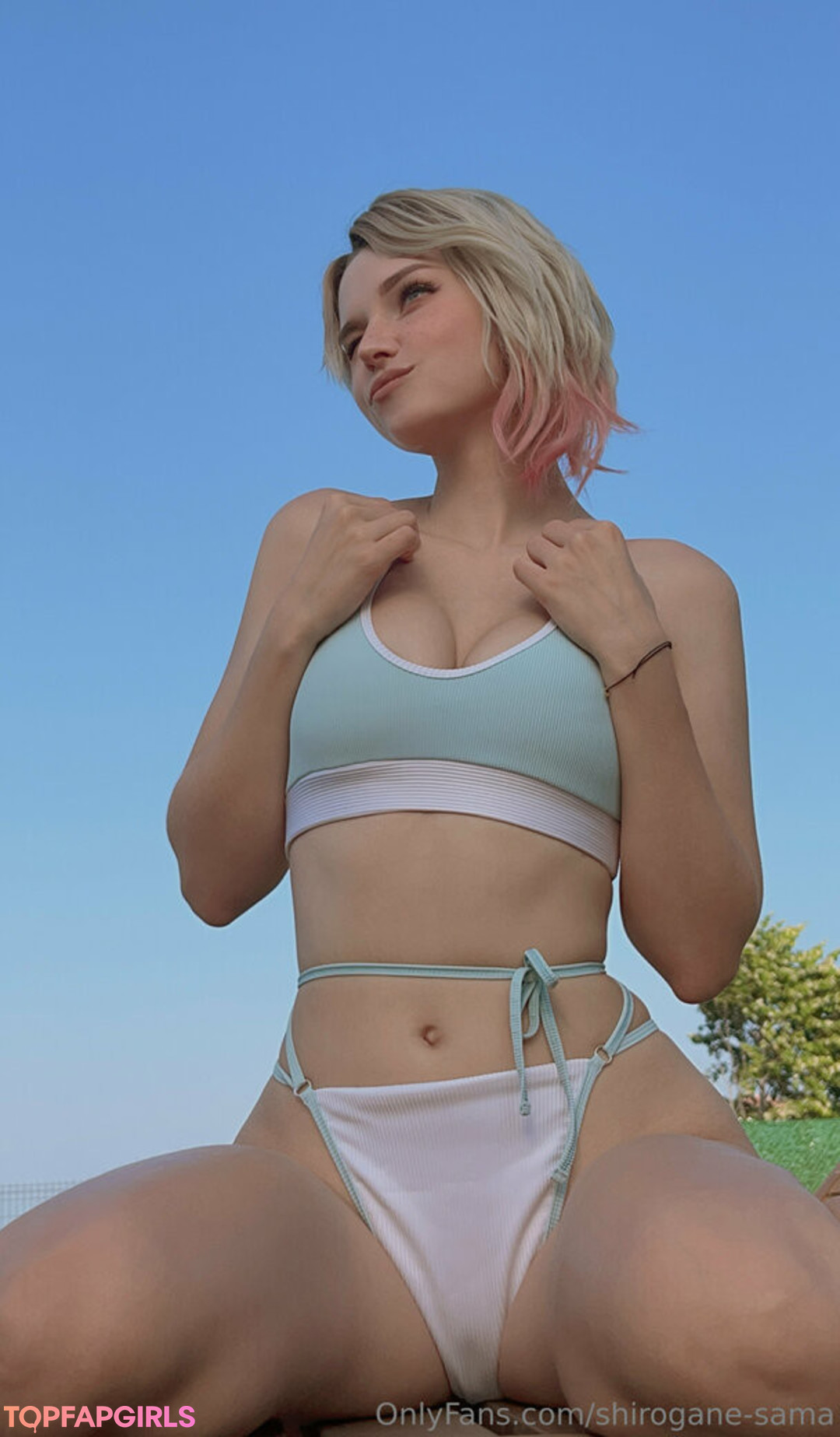 Photo nue de fuite OnlyFans de Shiroganesama #1187