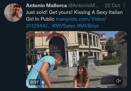 Photo nue de fuite OnlyFans de Antonio Mallorca
