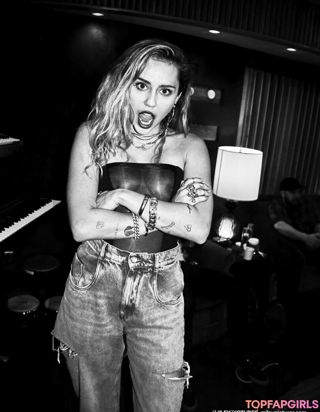 Photo nue de fuite OnlyFans de Miley Cyrus #1704