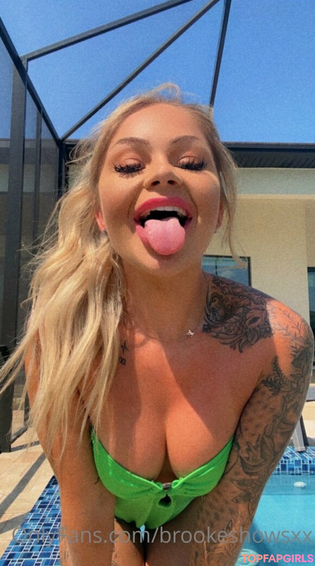 Photo nue de fuite OnlyFans de Brookeshowsxx #1701