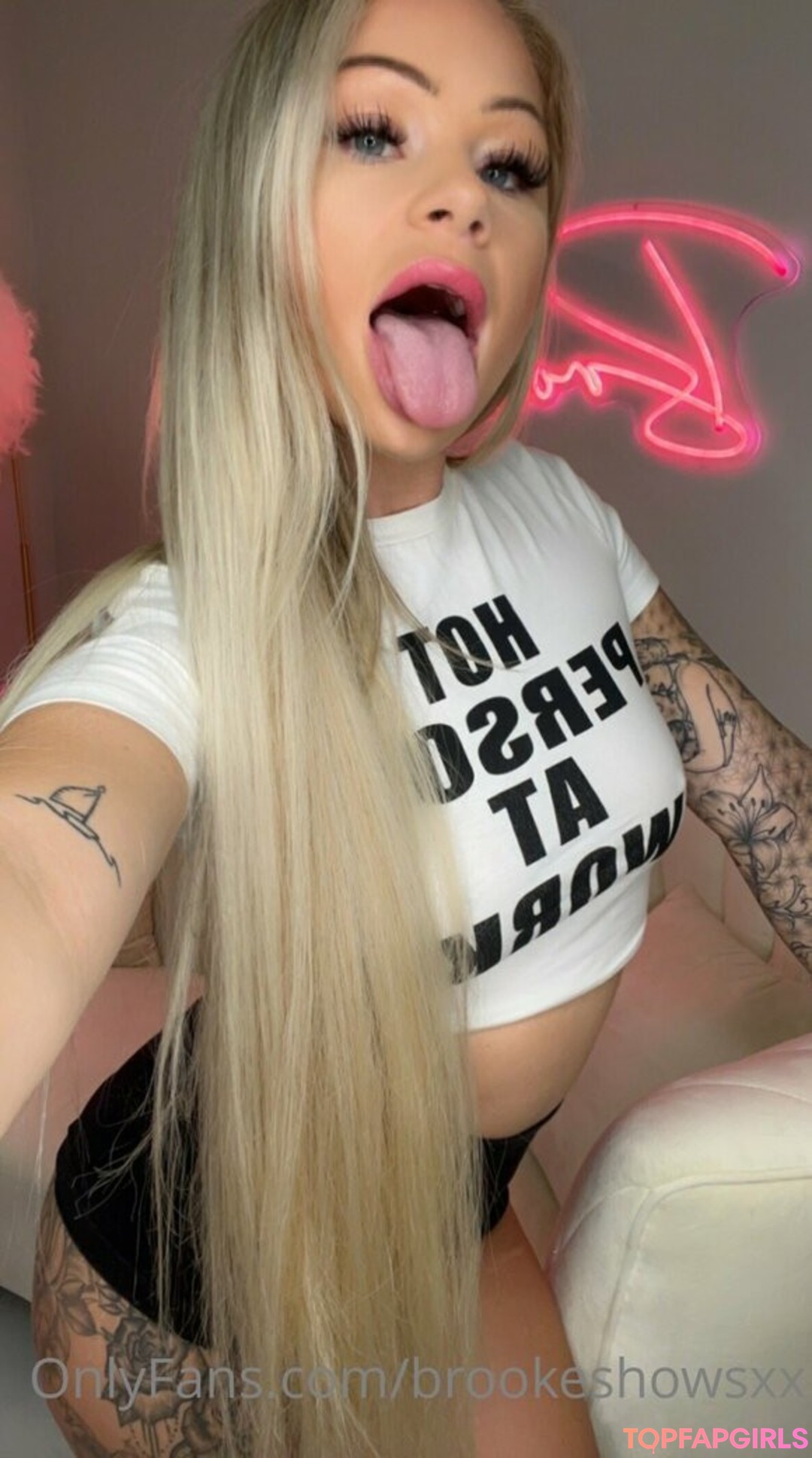 Photo nue de fuite OnlyFans de Brookeshowsxx #1871