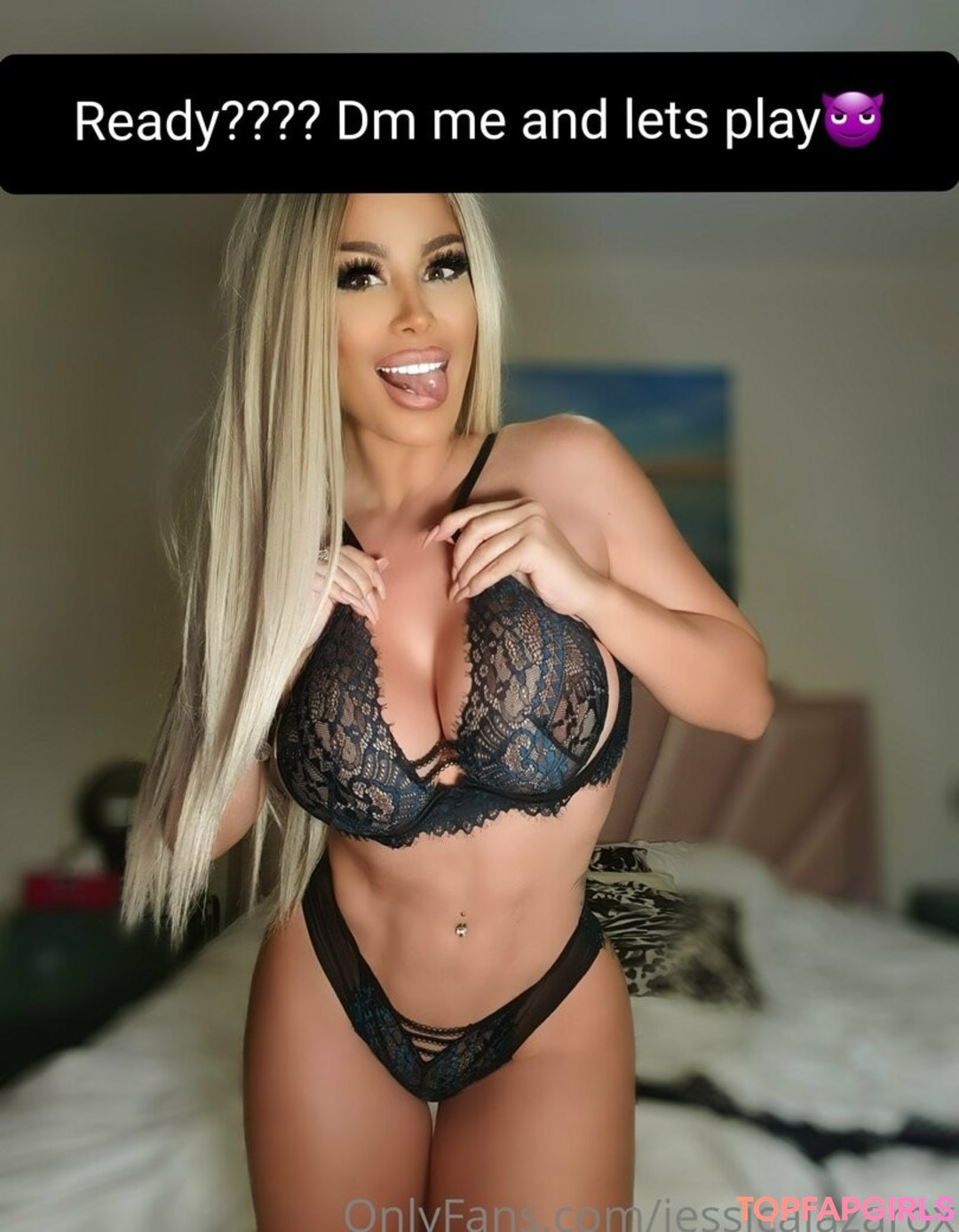 Photo nue de fuite OnlyFans de Jessicalazarox #1066