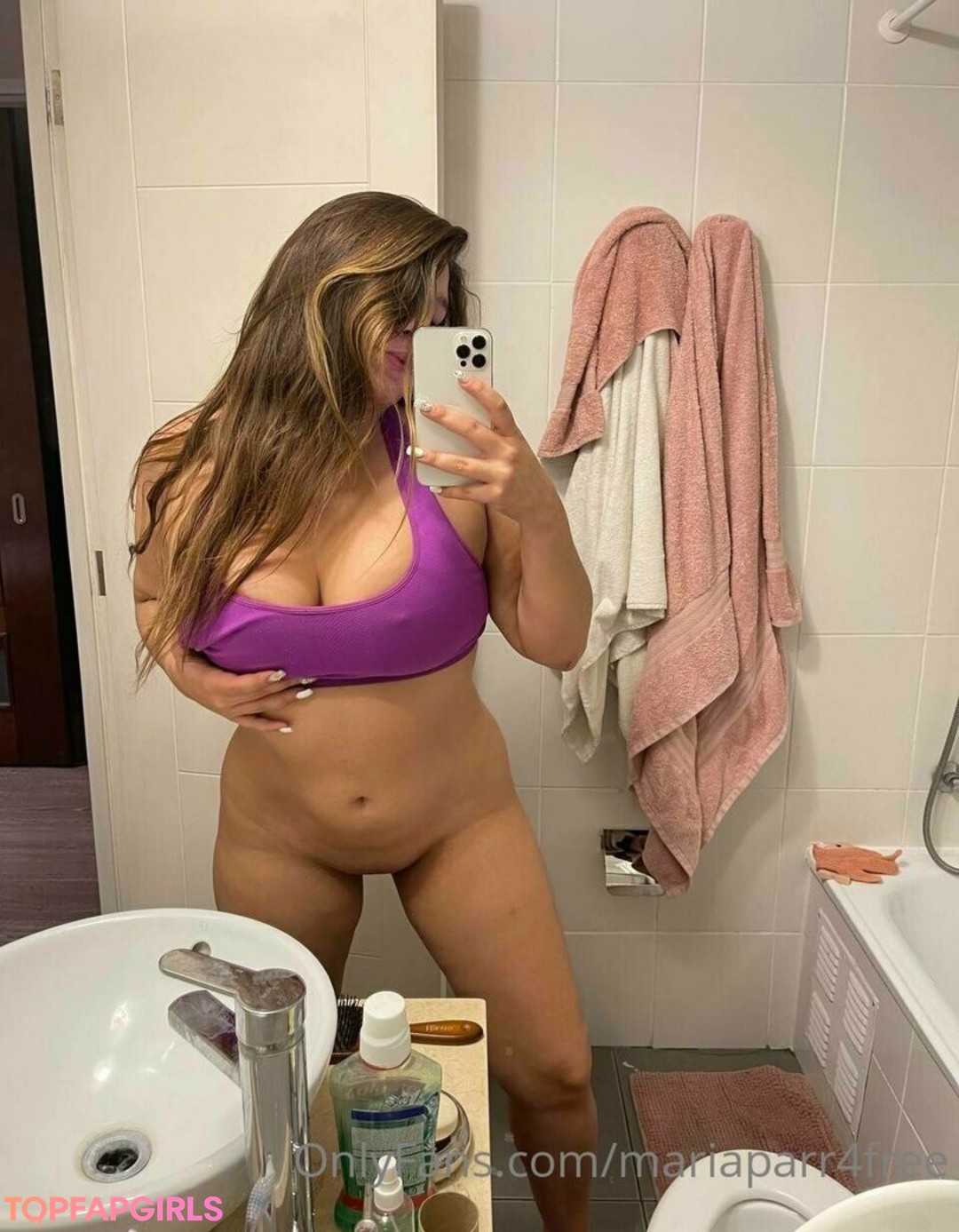 Photo nue de fuite OnlyFans de Mariaparr4free #1140