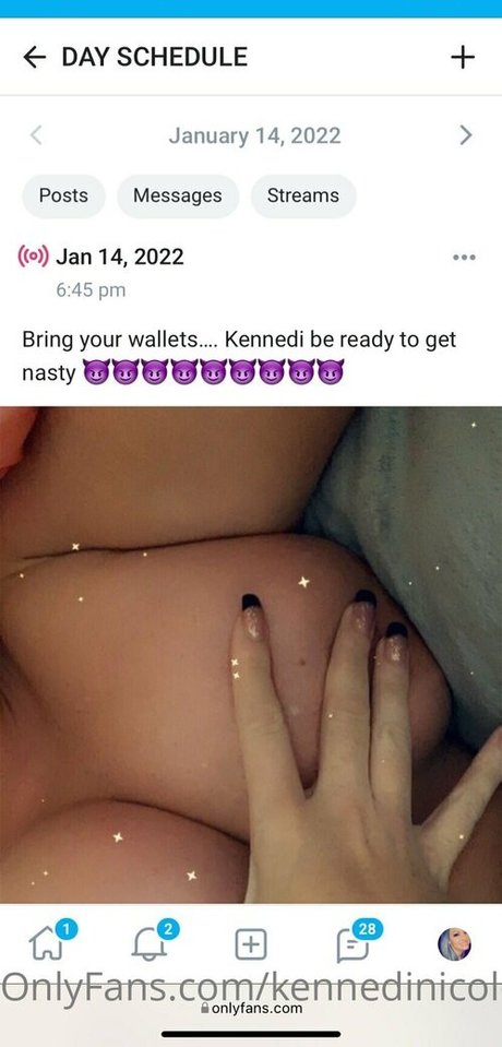 Photo nue de fuite OnlyFans de Kennedinicolexoxo