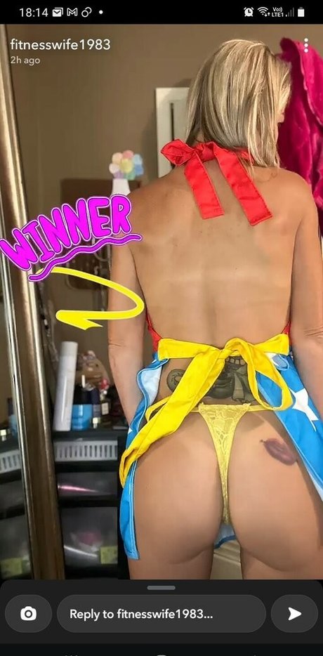 Photo nue de fuite OnlyFans de Fitwife1983