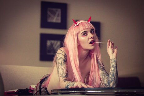 Photo nue de fuite OnlyFans de Poisonne