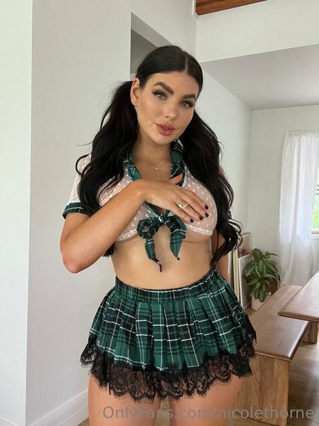 Photo nue de fuite OnlyFans de Nicole Thorne