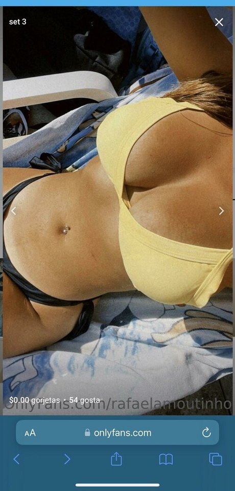 Photo nue de fuite OnlyFans de Rafaela Moutinho
