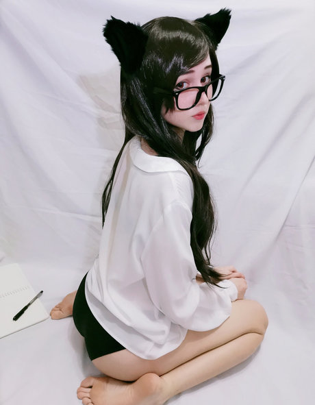 Photo nue de fuite OnlyFans de Kawaii Fox Tyan