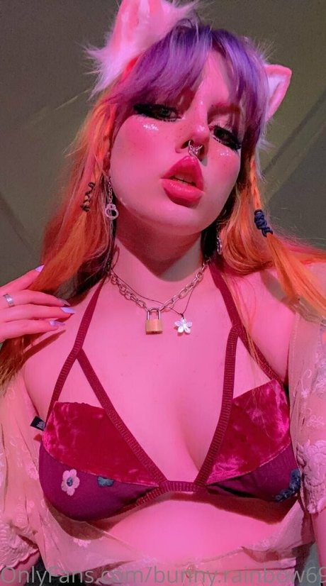 Photo nue de fuite OnlyFans de Bunnyrainbow69