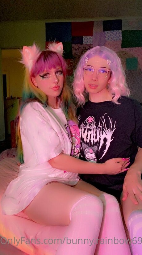 Photo nue de fuite OnlyFans de Bunnyrainbow69