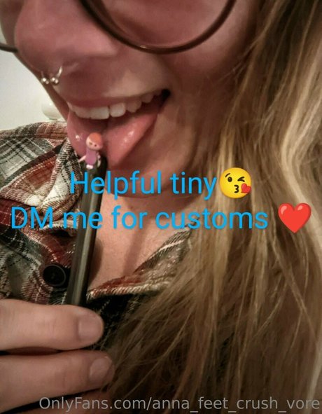 Photo nue de fuite OnlyFans de Annafeetcrushvore