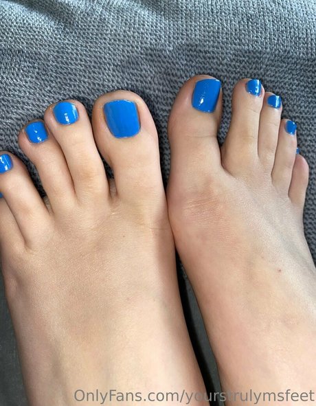 Photo nue de fuite OnlyFans de Yourstrulymsfeet