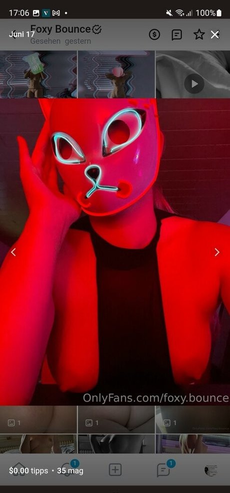 Photo nue de fuite OnlyFans de Foxybounce