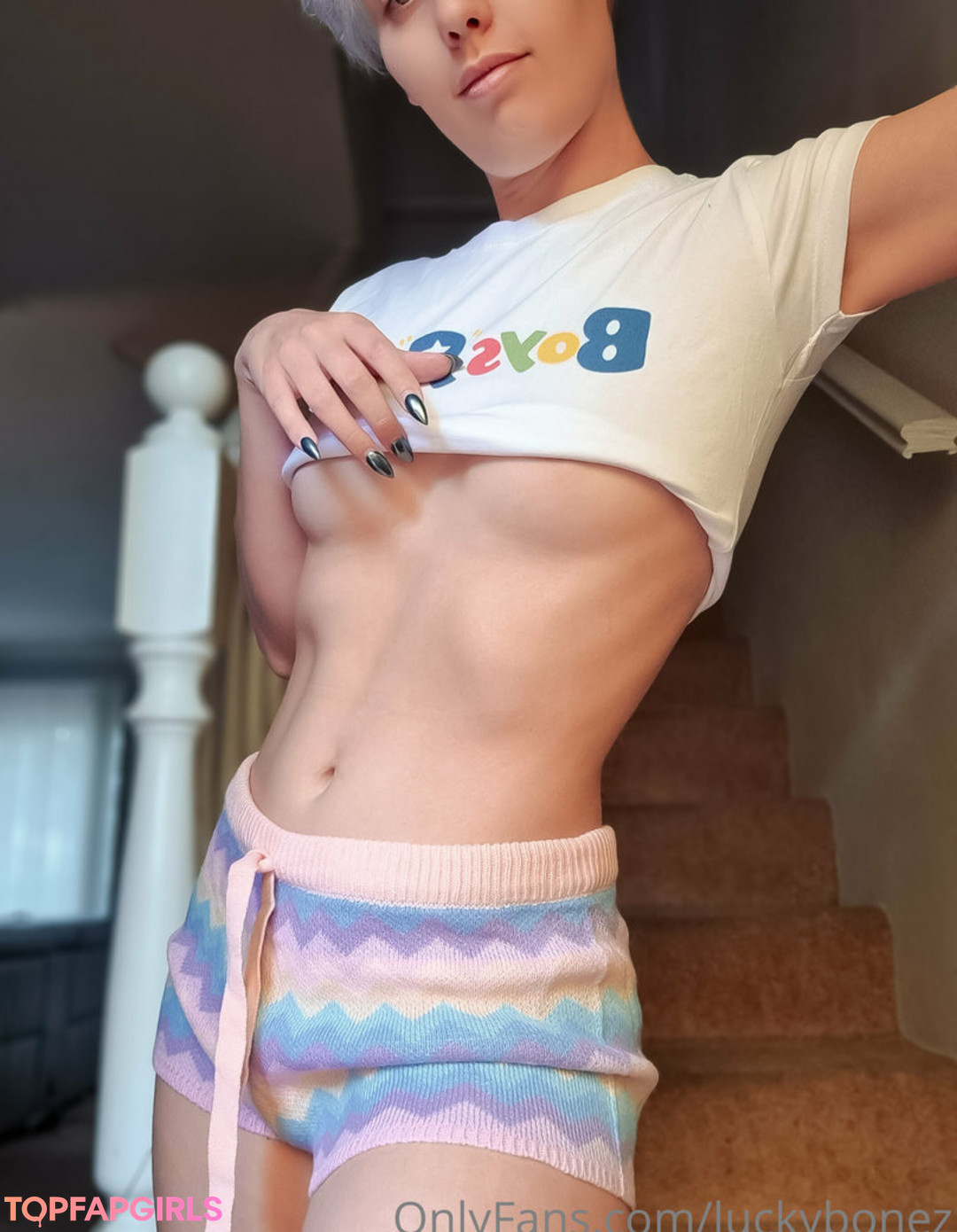 Photo nue de fuite OnlyFans de Luckybonez #1035