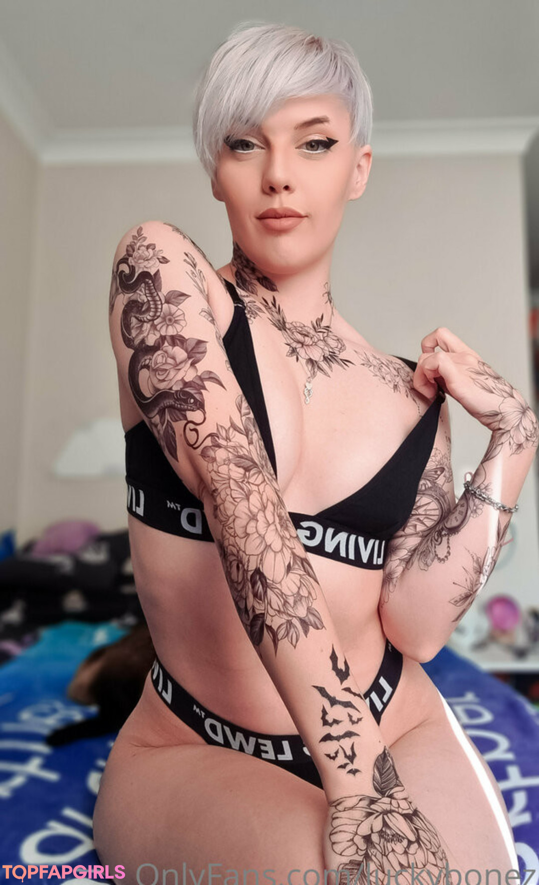 Photo nue de fuite OnlyFans de Luckybonez #1506