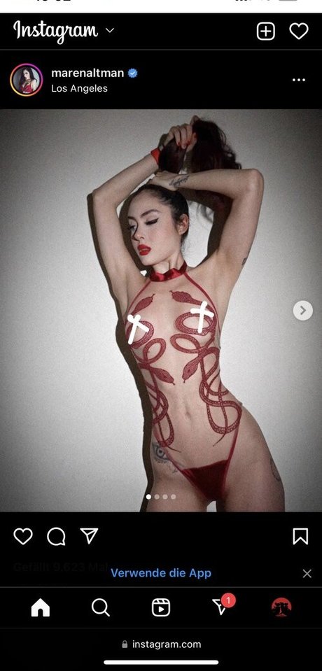 Photo nue de fuite OnlyFans de Maren Altman