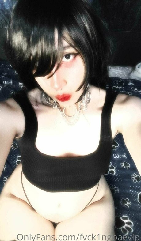 Photo nue de fuite OnlyFans de Playfulgothdomme