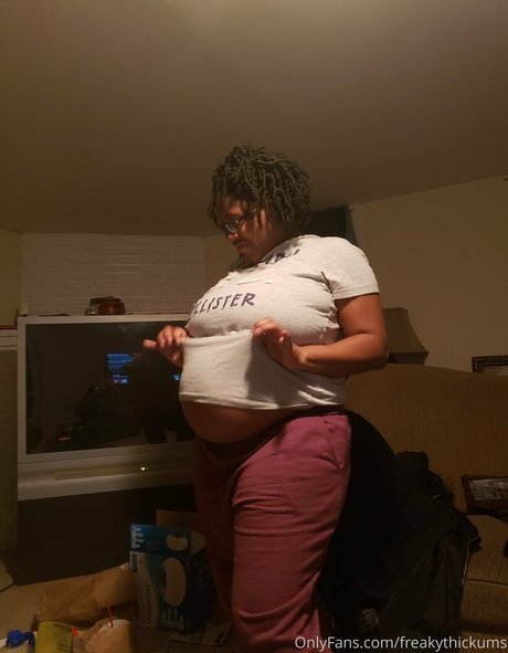 Photo nue de fuite OnlyFans de Freakythickums