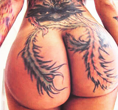 Photo nue de fuite OnlyFans de Inkybellabellz
