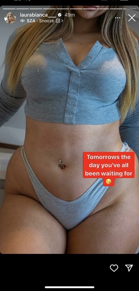 Photo nue de fuite OnlyFans de Laura Bianca