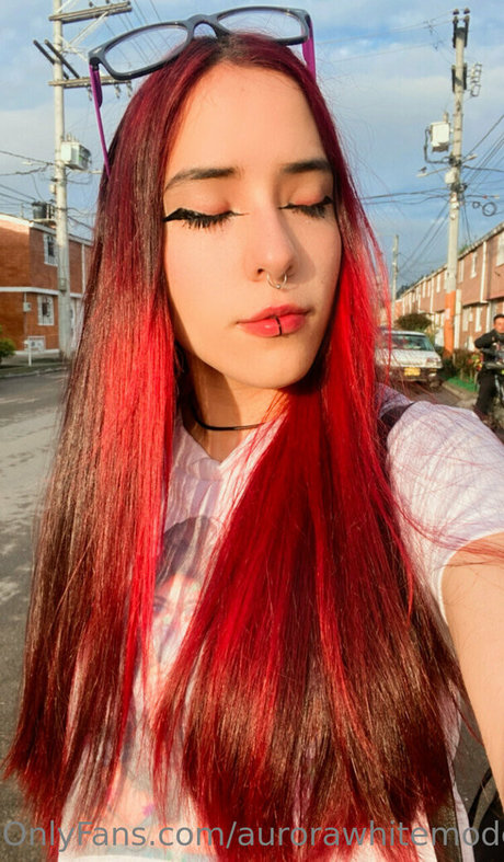 Photo nue de fuite OnlyFans de Aurorawhitemodel
