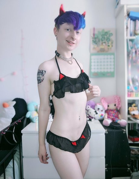 Photo nue de fuite OnlyFans de Enbyjupiterfree