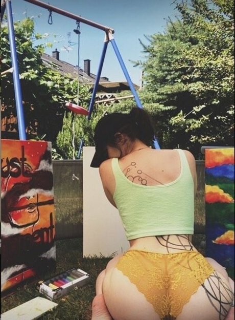 Photo nue de fuite OnlyFans de Jodie Calussi
