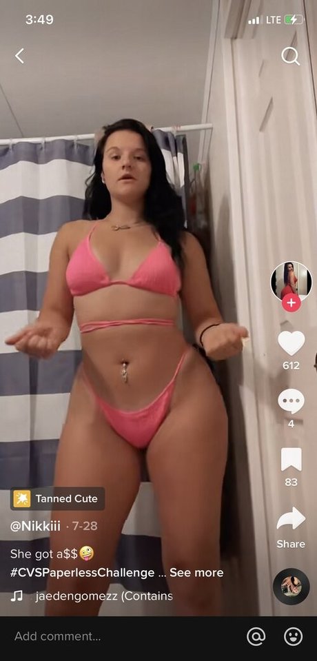 Photo nue de fuite OnlyFans de Nikkigurl96