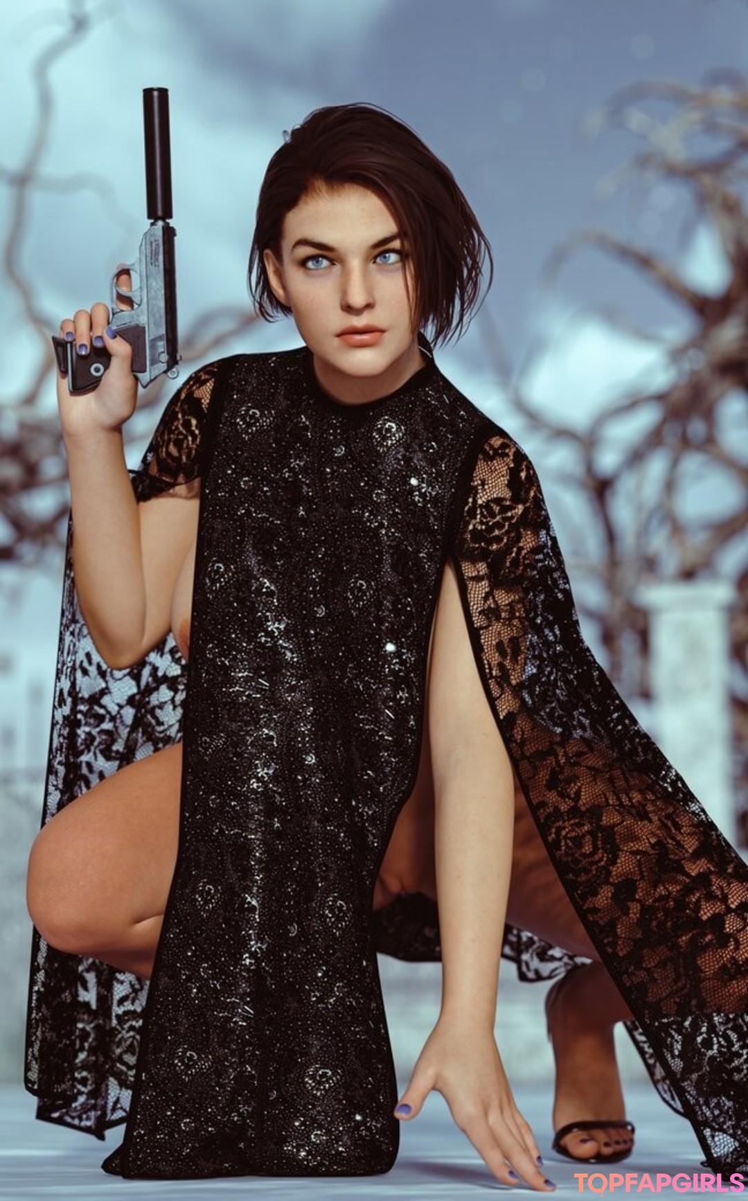 Photo nue de fuite OnlyFans de Resident Evil #1255