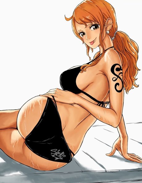 Photo nue de fuite OnlyFans de One Piece