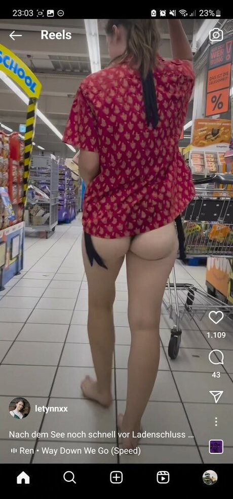 Photo nue de fuite OnlyFans de Letynn