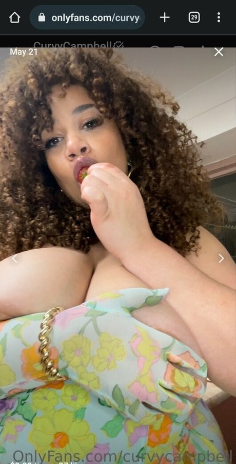 Photo nue de fuite OnlyFans de Curvycampbell