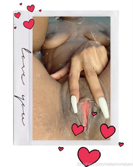 Photo nue de fuite OnlyFans de Melanin Melani