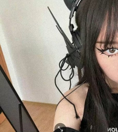 Photo nue de fuite OnlyFans de Gothkittenxdd
