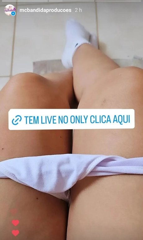 Photo nue de fuite OnlyFans de Mc Bandida