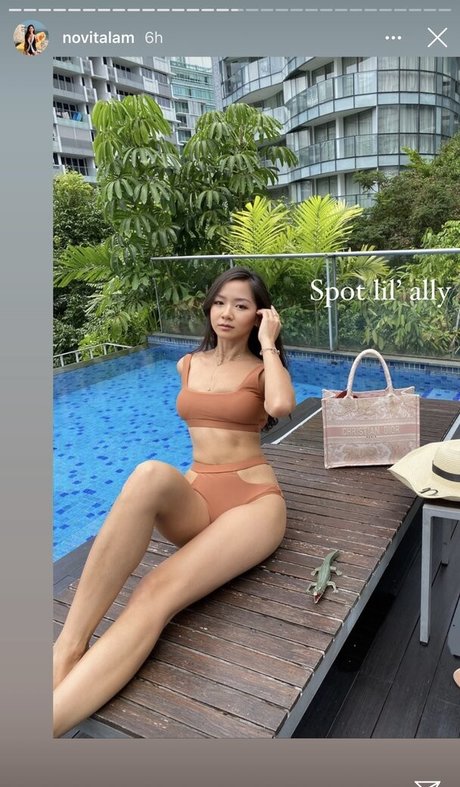 Photo nue de fuite OnlyFans de Novita Lam