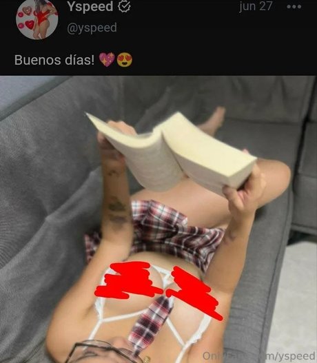 Photo nue de fuite OnlyFans de Yeo Speed