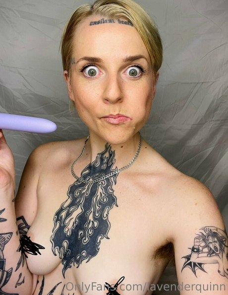 Photo nue de fuite OnlyFans de Lavenderquinn