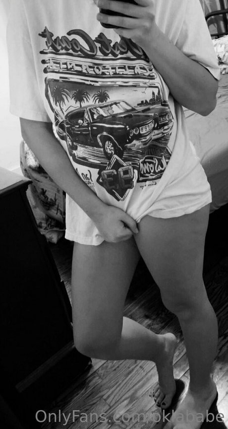 Photo nue de fuite OnlyFans de Oklababe