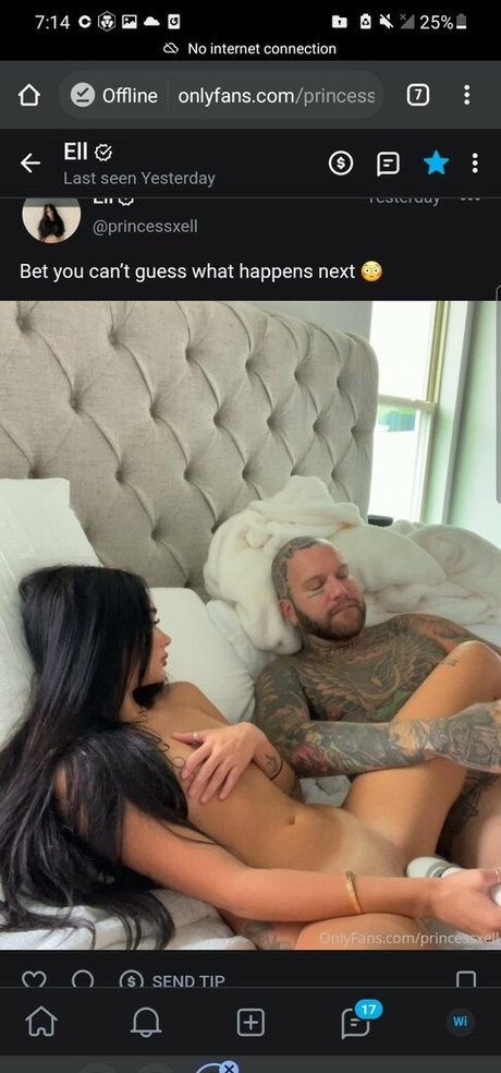 Photo nue de fuite OnlyFans de Princessxell