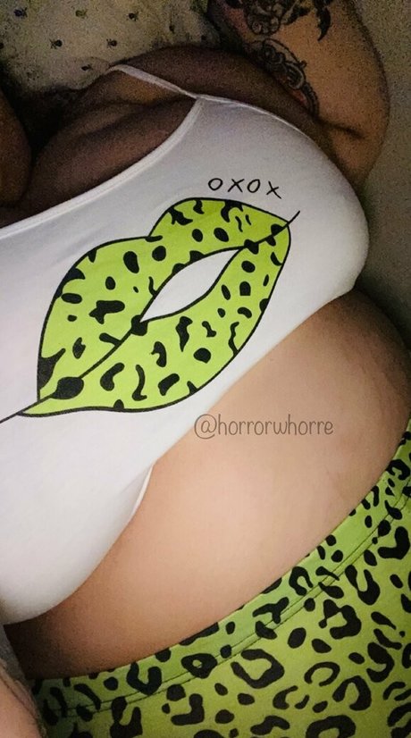 Photo nue de fuite OnlyFans de Horrorwhorre